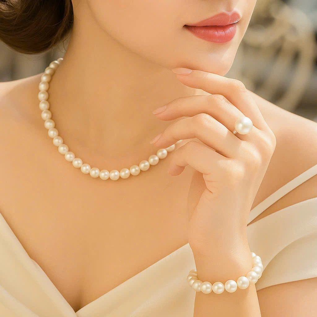 NGỌC TRAI THEO TRANG PHỤC